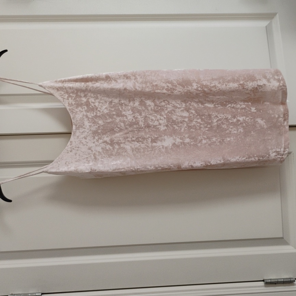 Forever 21 Blush Velvet Dress